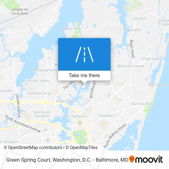 Green Spring Court map
