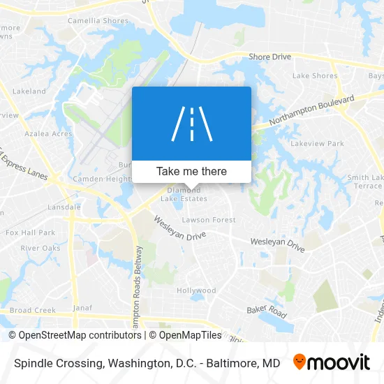 Spindle Crossing map