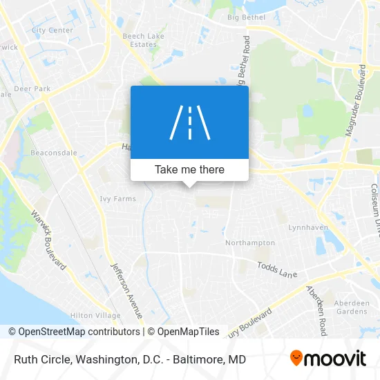 Ruth Circle map