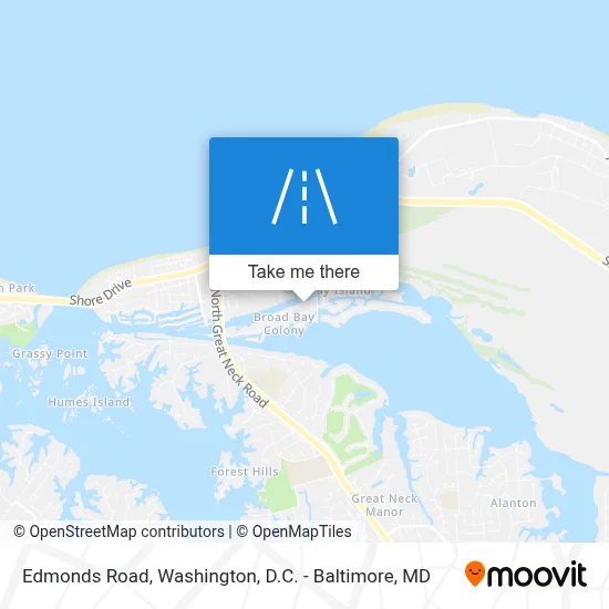 Edmonds Road map