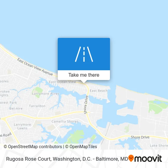 Rugosa Rose Court map