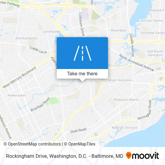 Rockingham Drive map