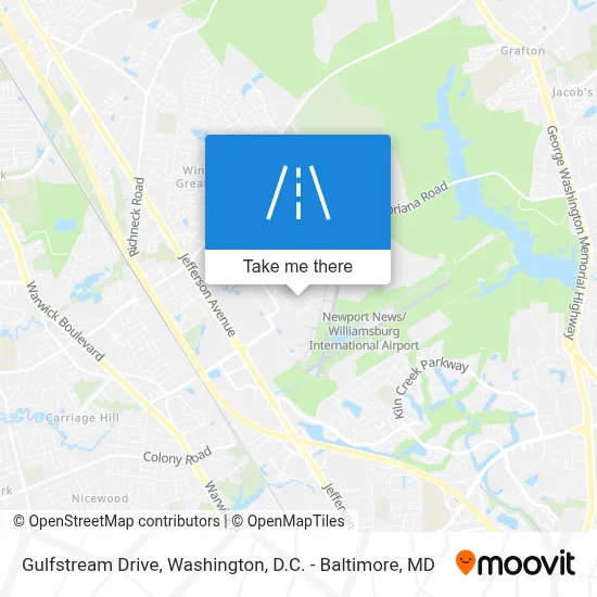 Gulfstream Drive map