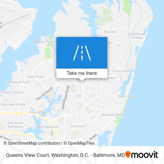 Queens View Court map