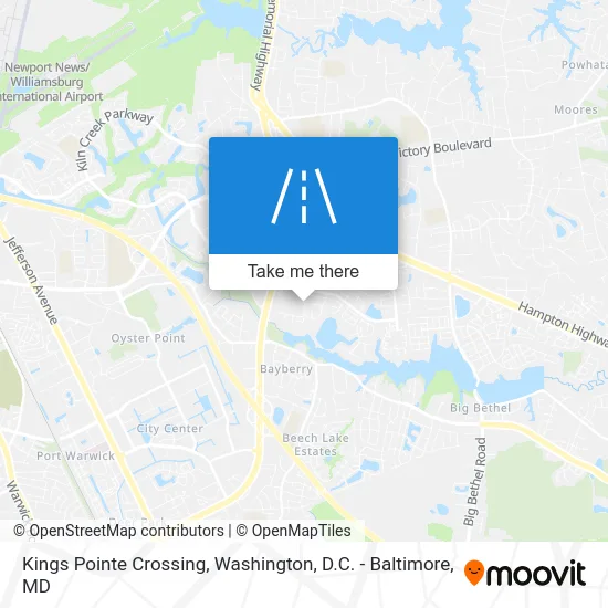Kings Pointe Crossing map