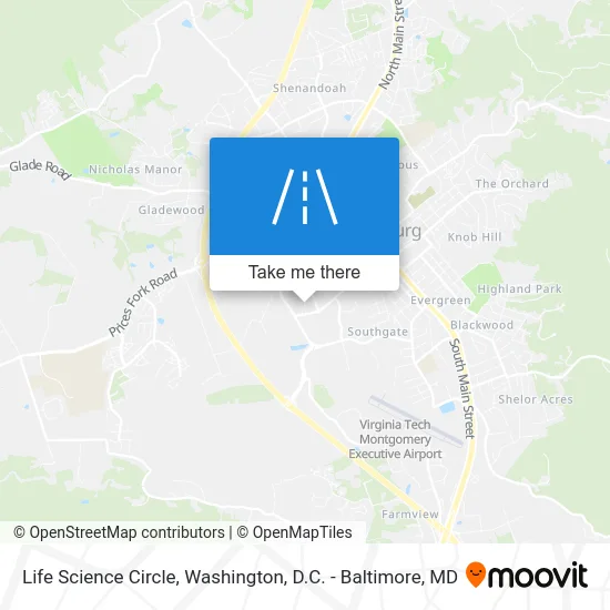 Life Science Circle map