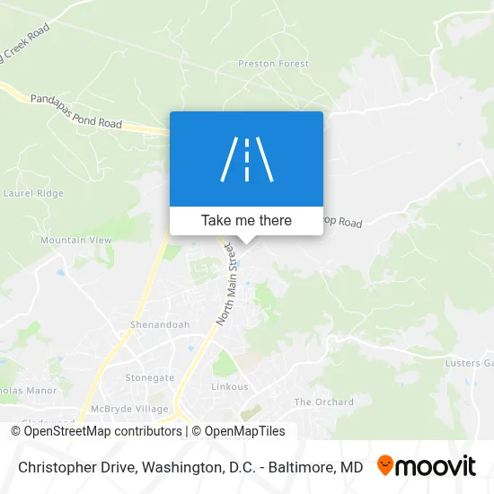 Christopher Drive map