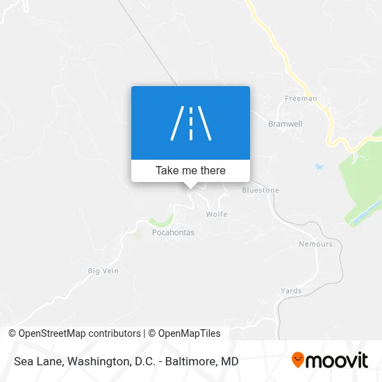 Sea Lane map