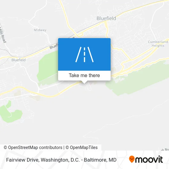 Fairview Drive map