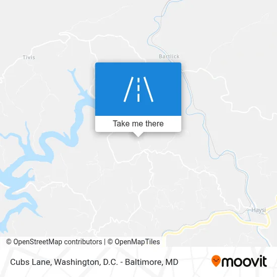 Cubs Lane map
