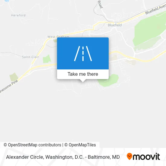 Alexander Circle map