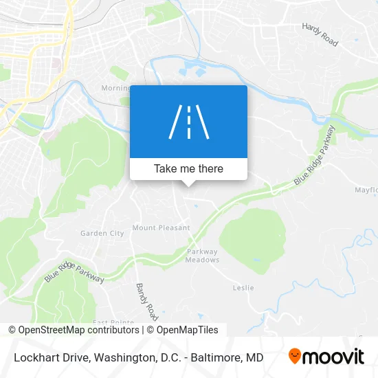 Lockhart Drive map