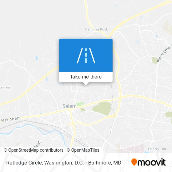 Rutledge Circle map