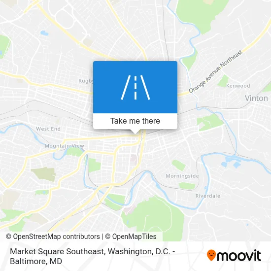 Market Square Southeast map