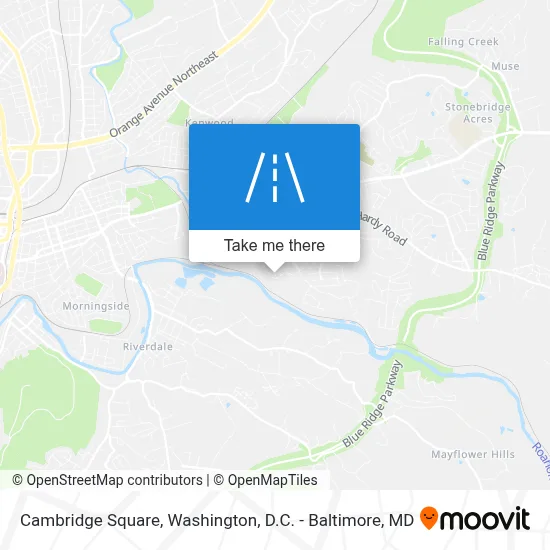 Cambridge Square map