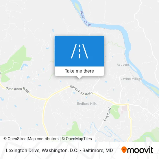 Lexington Drive map