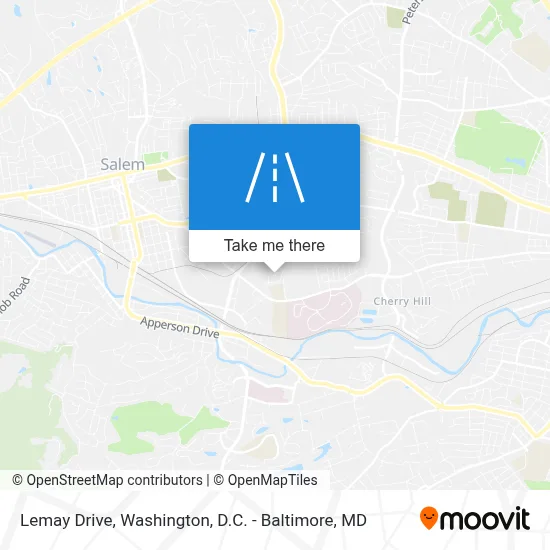 Lemay Drive map