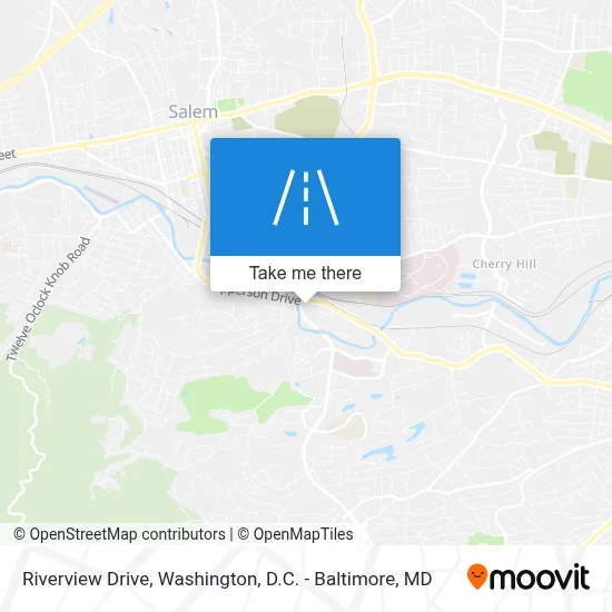 Riverview Drive map