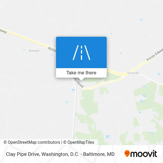 Clay Pipe Drive map