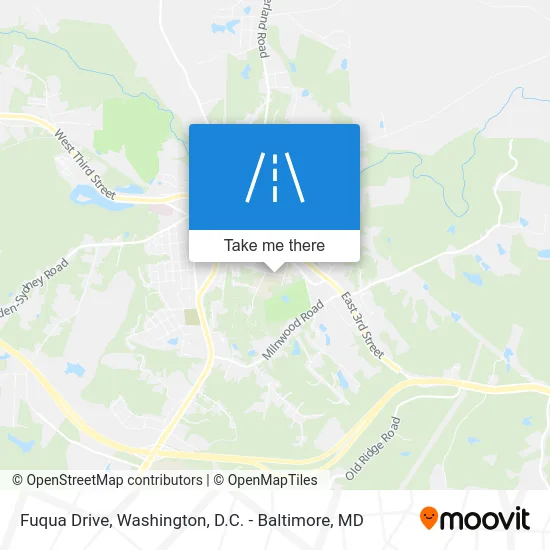 Fuqua Drive map