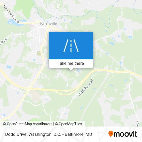 Dodd Drive map