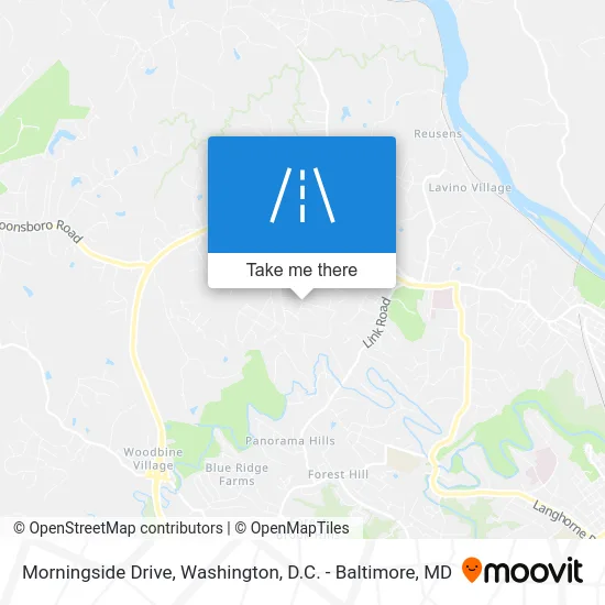 Morningside Drive map
