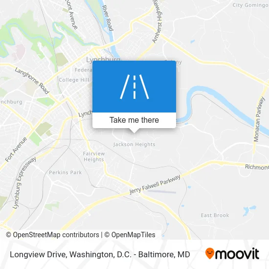 Longview Drive map