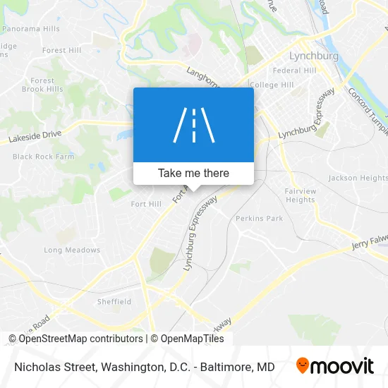 Nicholas Street map
