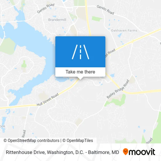 Rittenhouse Drive map