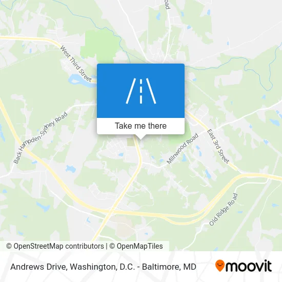 Andrews Drive map