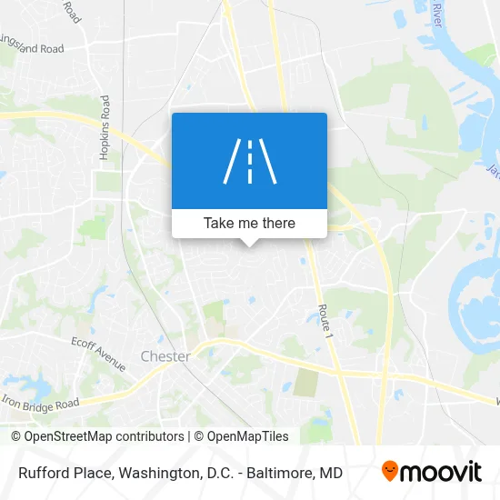 Rufford Place map