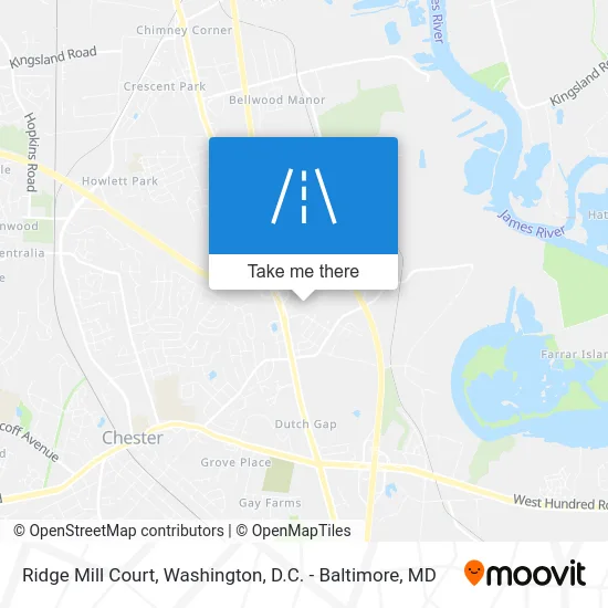 Ridge Mill Court map