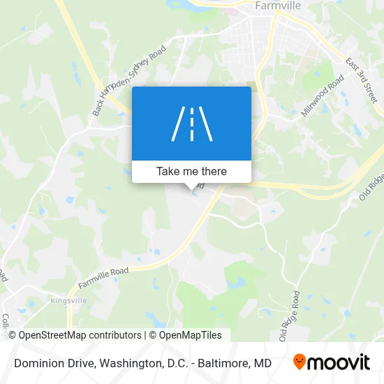 Dominion Drive map