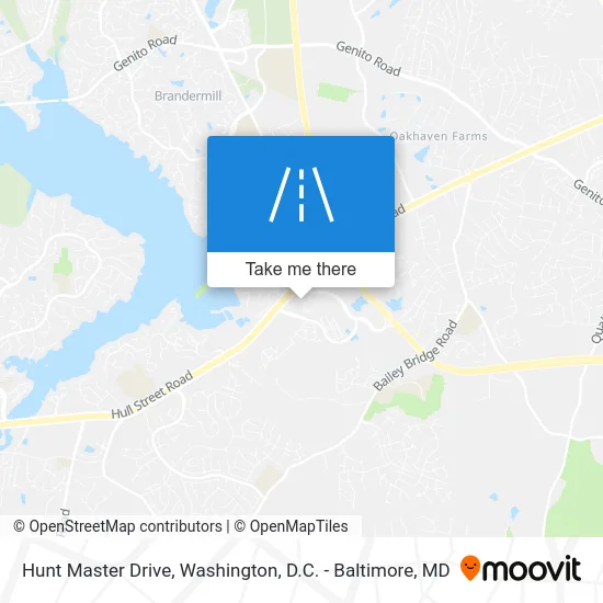 Hunt Master Drive map