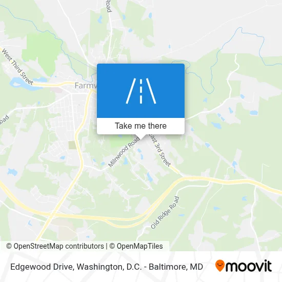 Edgewood Drive map