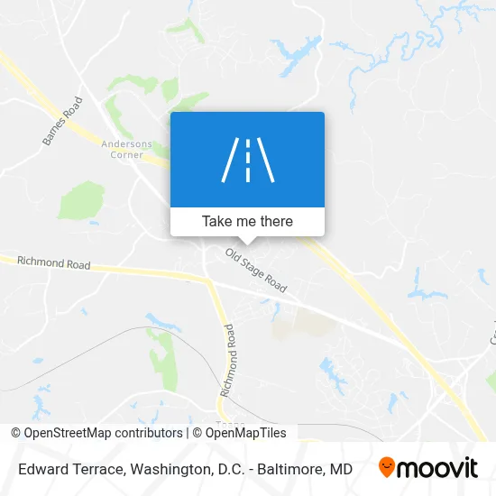 Edward Terrace map