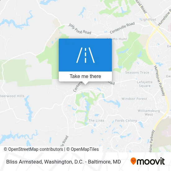 Bliss Armstead map