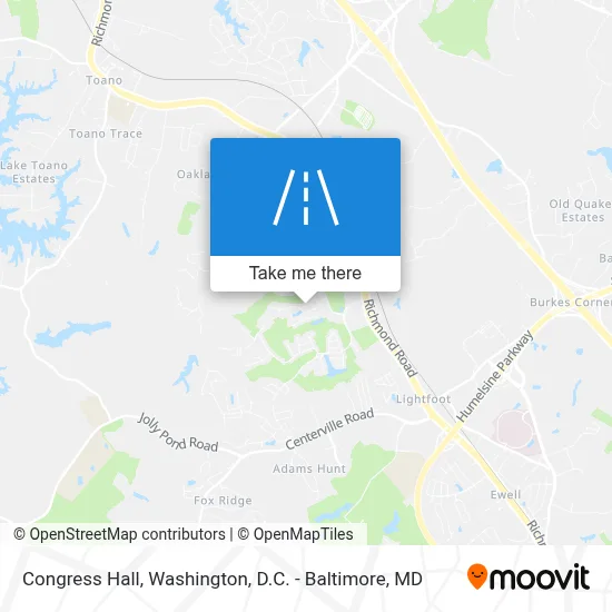 Congress Hall map