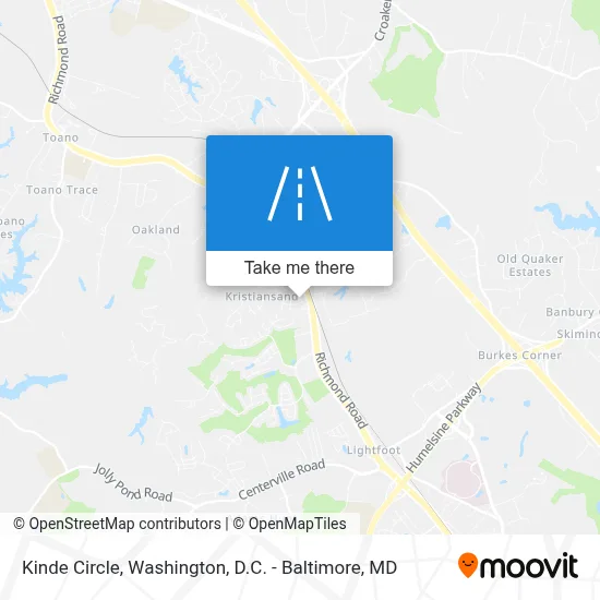 Kinde Circle map
