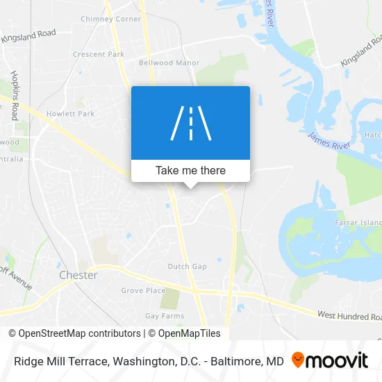 Ridge Mill Terrace map