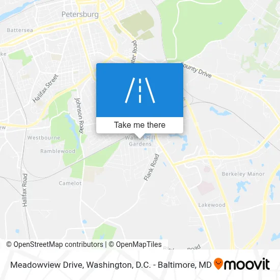 Meadowview Drive map
