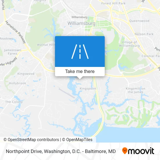 Northpoint Drive map