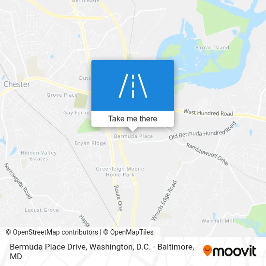 Bermuda Place Drive map