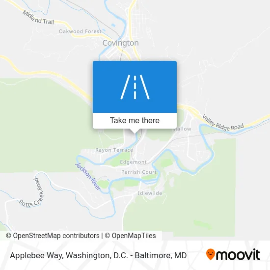 Applebee Way map