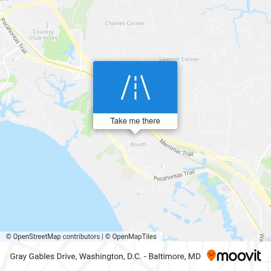 Gray Gables Drive map