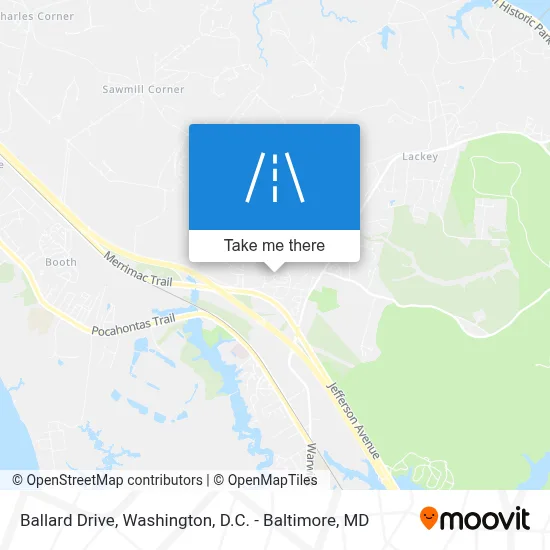 Ballard Drive map