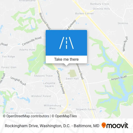 Rockingham Drive map