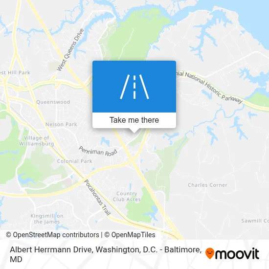 Albert Herrmann Drive map