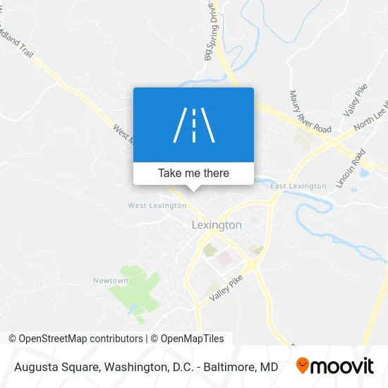 Augusta Square map
