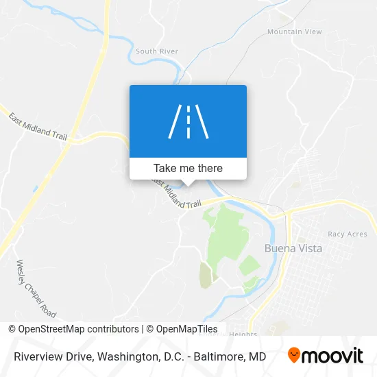 Riverview Drive map